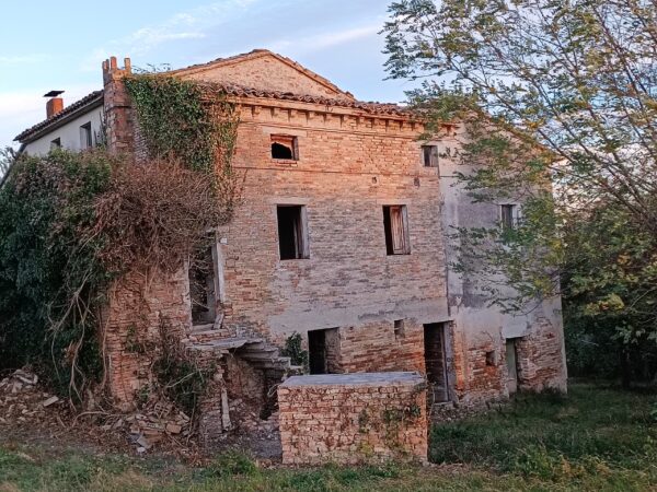 Casale panoramico in mattoni e pietra  a Castelleone di Suasa- Rif. CDR 274 - immagine 12