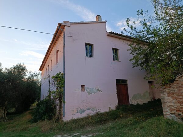 Casale panoramico in mattoni e pietra  a Castelleone di Suasa- Rif. CDR 274 - immagine 9