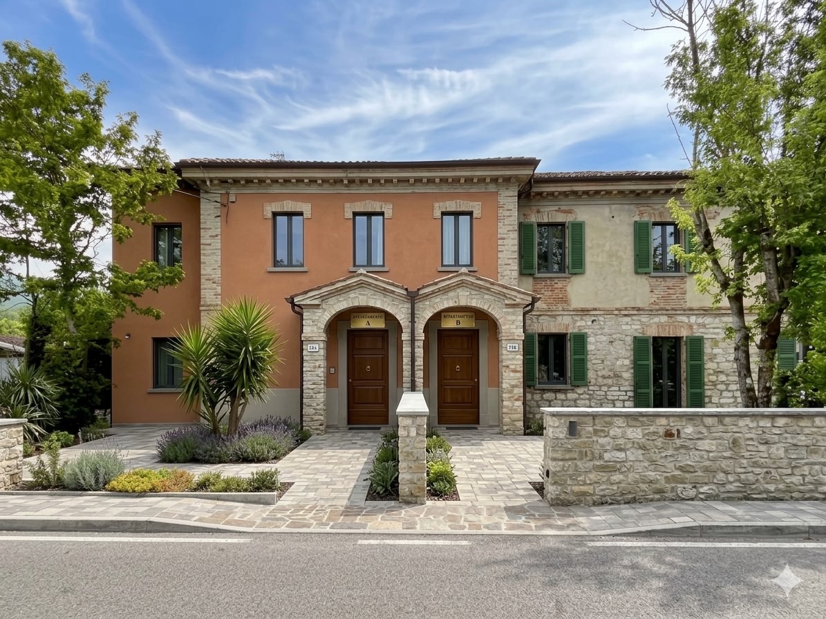 Palazzina da Ristrutturare con Parco Privato ad Acqualagna – Rif. V405 - immagine 11