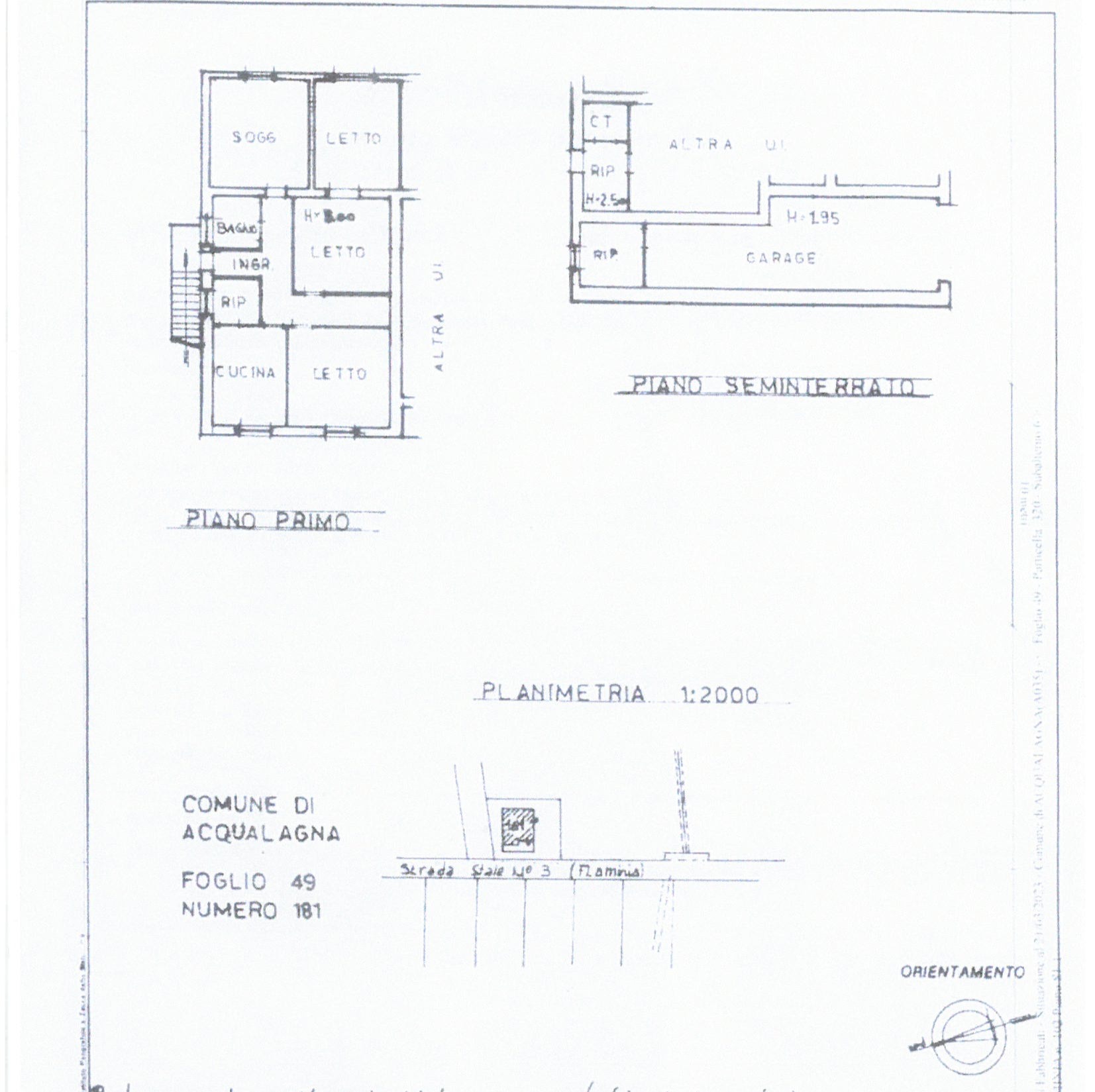 Palazzina da Ristrutturare con Parco Privato ad Acqualagna – Rif. V405 - immagine 14
