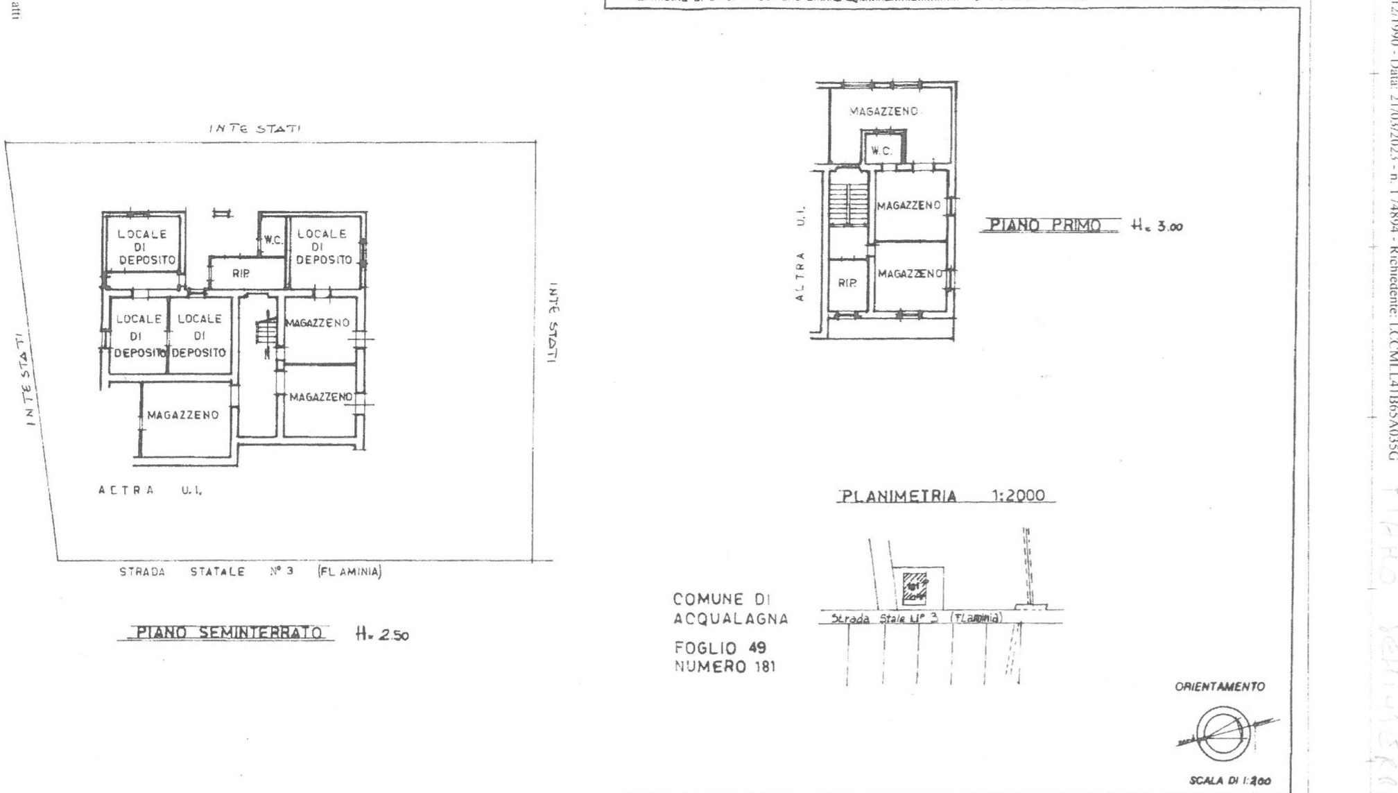 Palazzina da Ristrutturare con Parco Privato ad Acqualagna – Rif. V405 - immagine 15