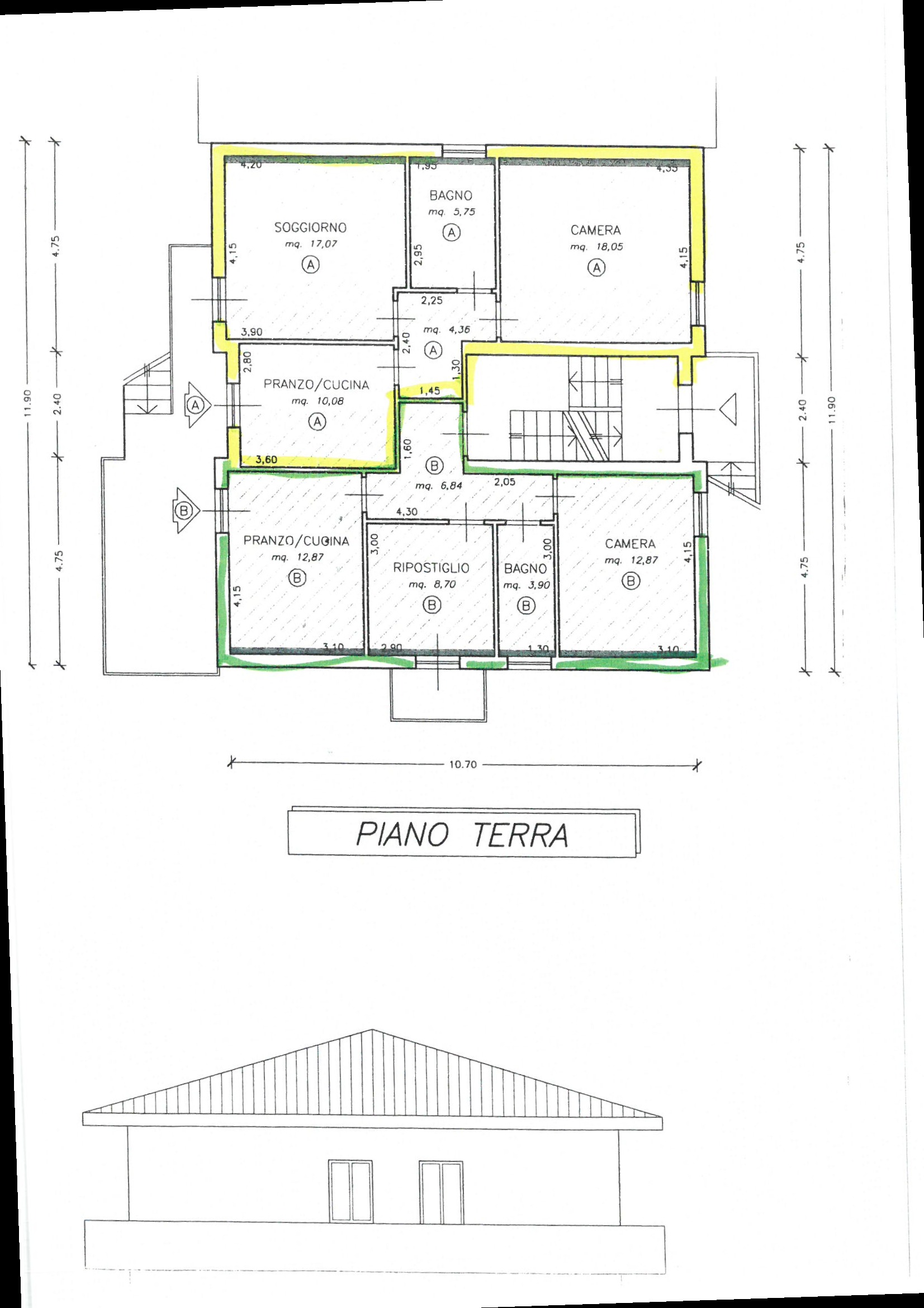 Casa Indipendente a Fermignano con 3 Appartamenti e Scoperto - Rif. V489 - immagine 32