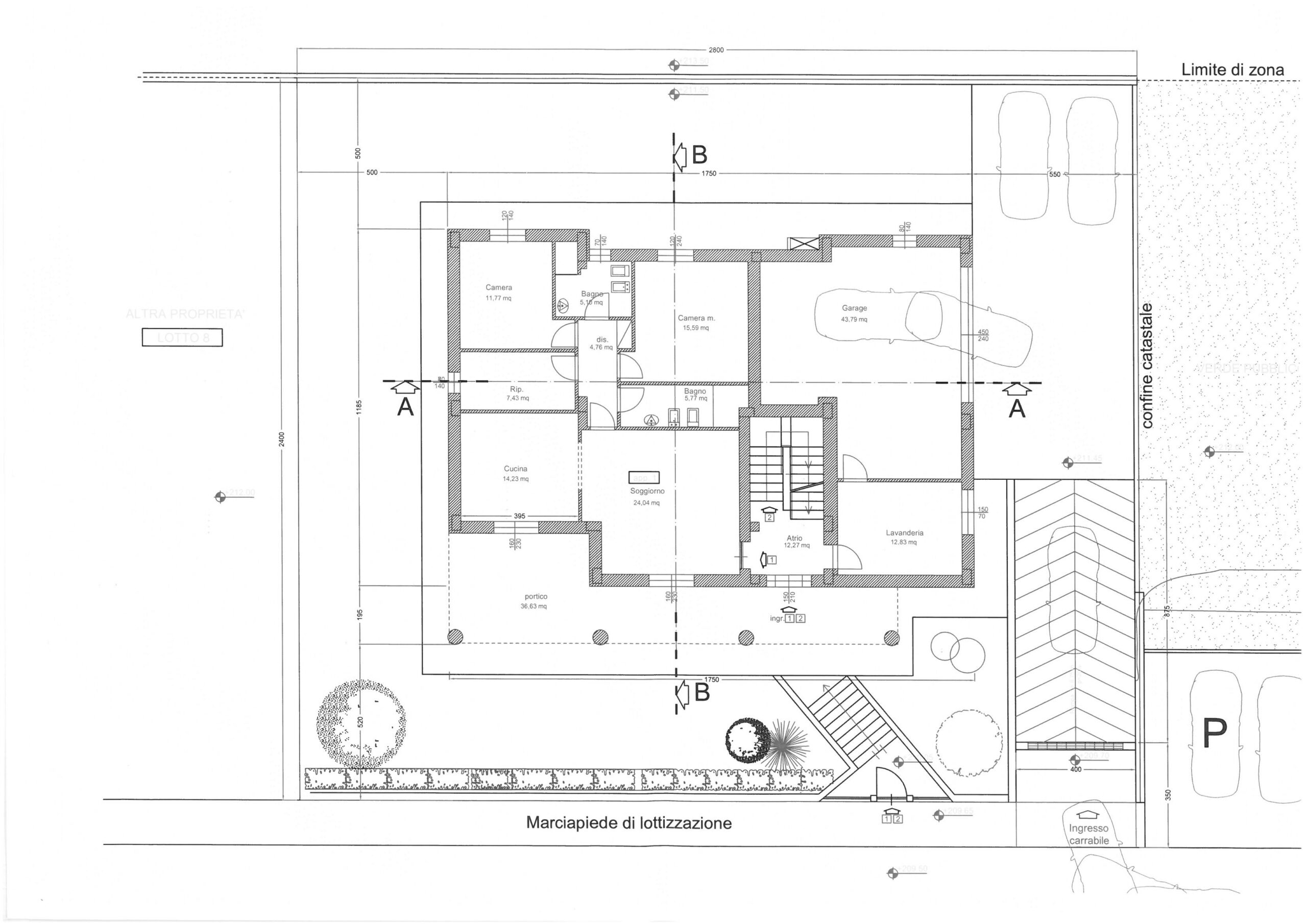 Porzione di Villa Bifamiliare in Vendita a Fermignano: Appartamento di 240 mq Super Accessoriato in Centro - Rif. V432 - immagine 22